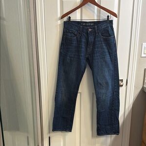 Old Navy Dark Blue Straight Jeans
